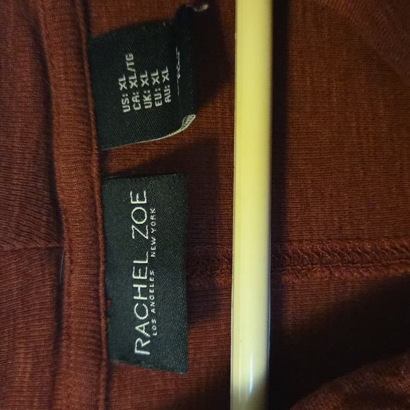 Rachel Zoe Burgundy Turtleneck Sweater. Size XL - Picture 2 of 3